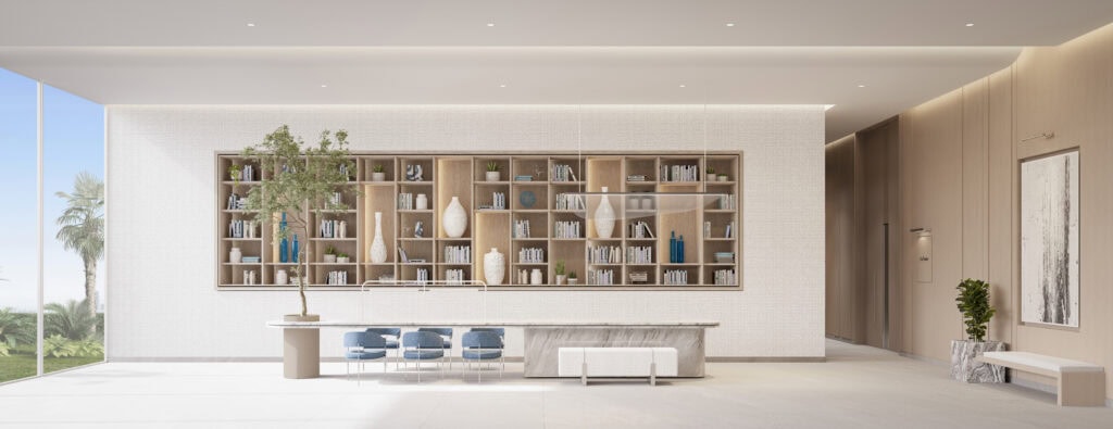 Art Bay - lobby library