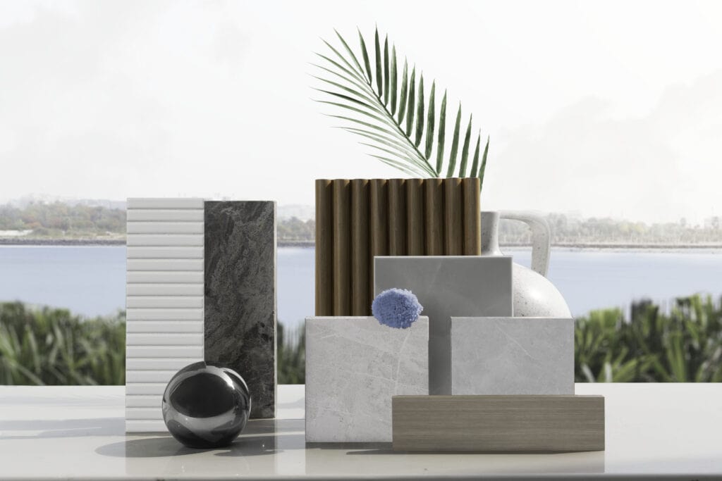 Art Bay - materials and finishes