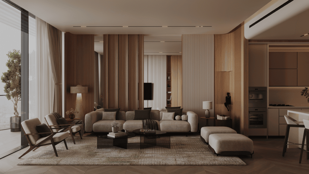 Living and Kitchen Area (2)