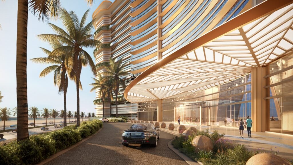 MAIN DROP-OFF VIEW A-2