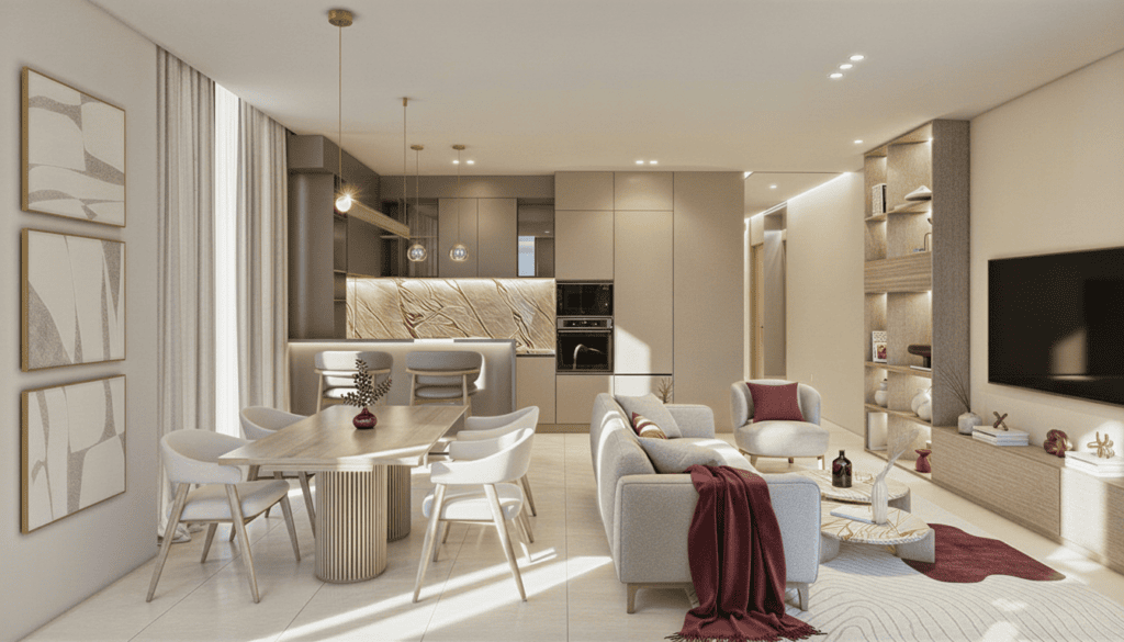 1BedRoom Living 01