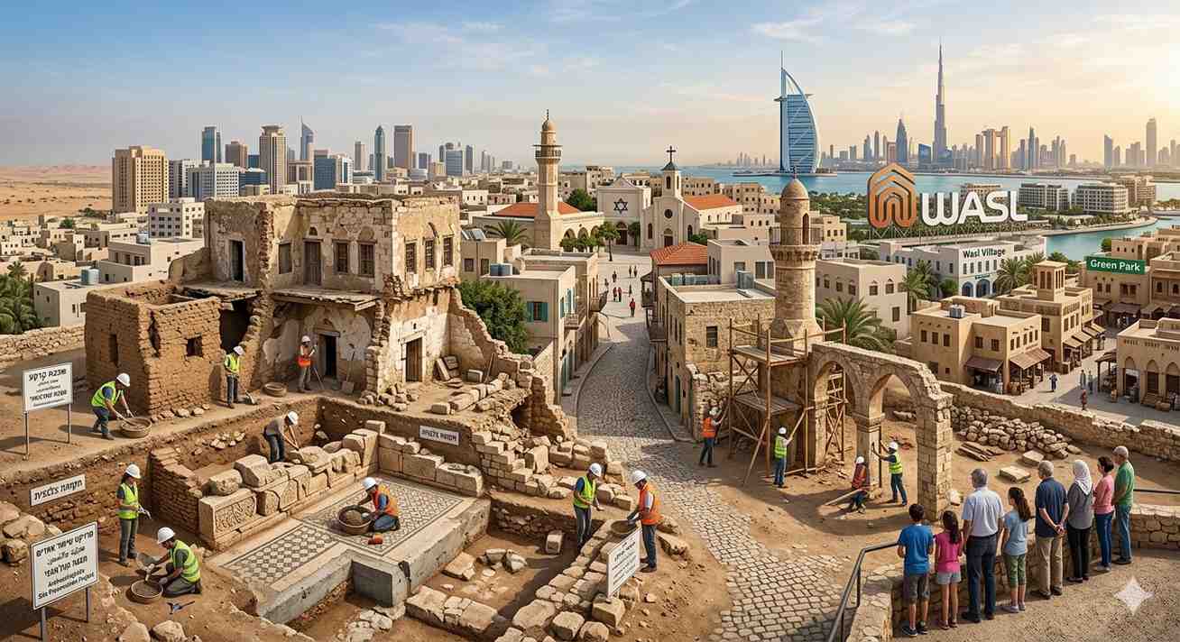 לא רק מגדלים: Wasl properties מחברת בין ההיסטוריה של דובאי לעיר העתיד 