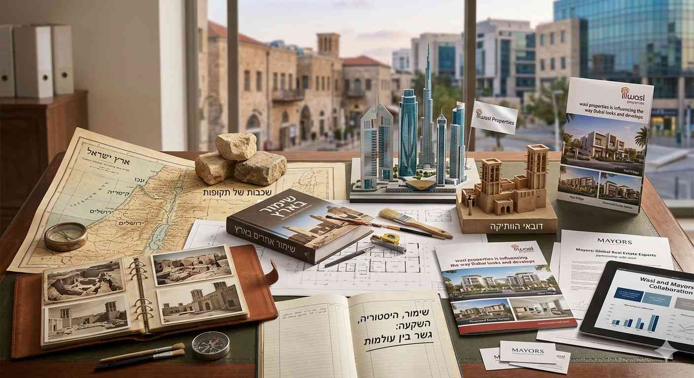 לא רק מגדלים: Wasl properties מחברת בין ההיסטוריה של דובאי לעיר העתיד 