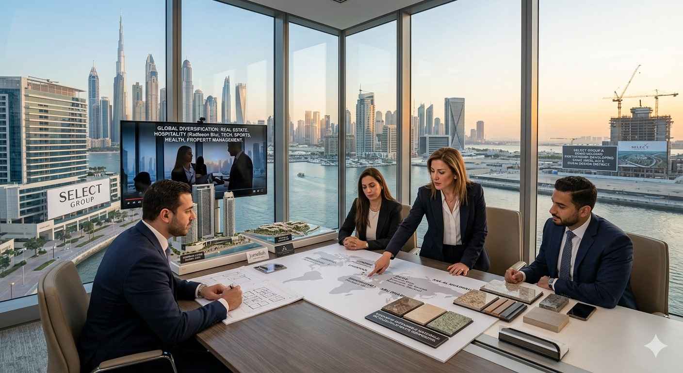 סיפור ההצלחה של Select Group בדובאי ובעולם 